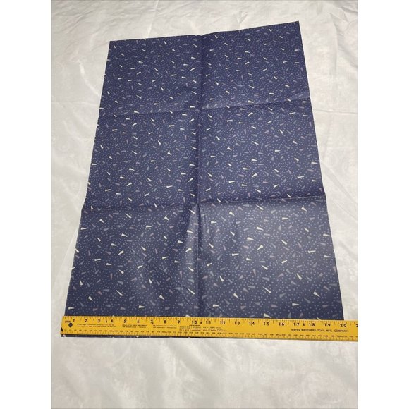 20x30 Inch Blue Fish Coral Wrapping Paper Sheets Set- 2 Papers & 2 Tissue Sheets - Picture 12 of 12